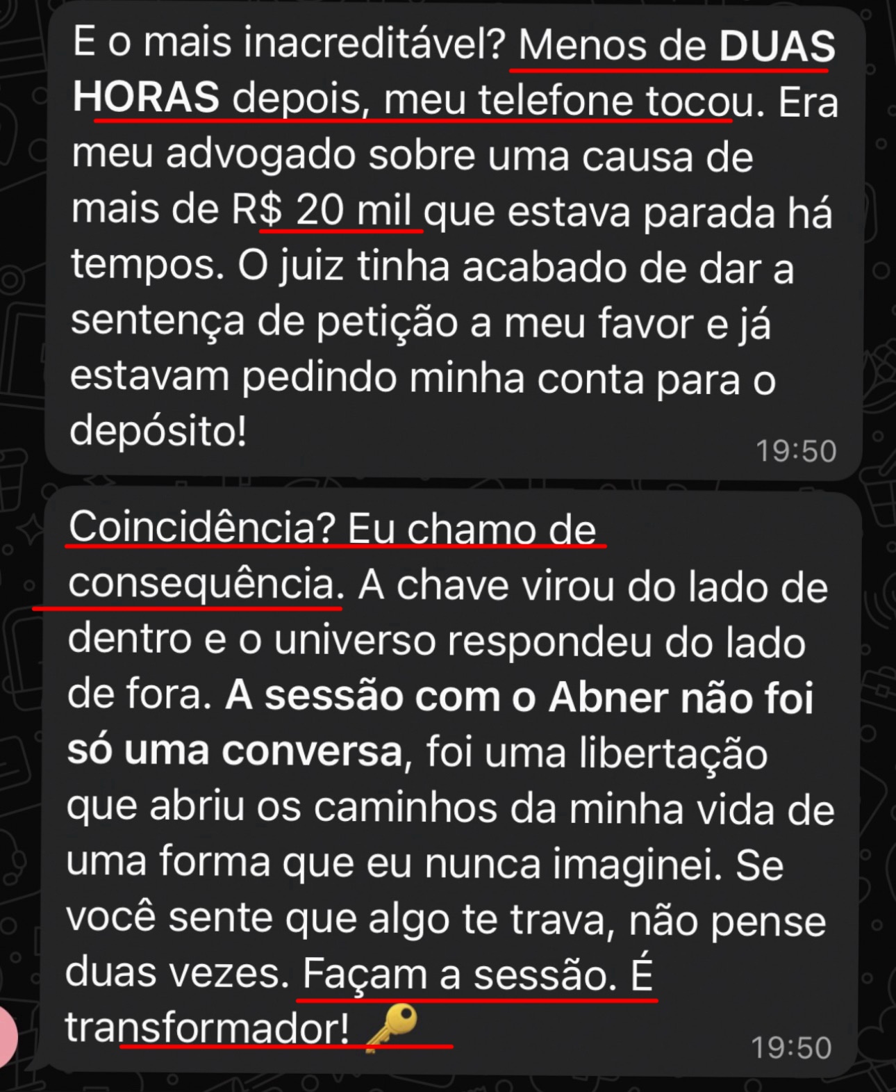 Depoimento real: Um caminho que voltou a se abrir